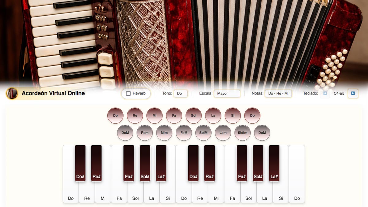Acordeón Virtual Online