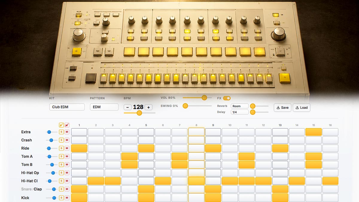Drum Machine Online